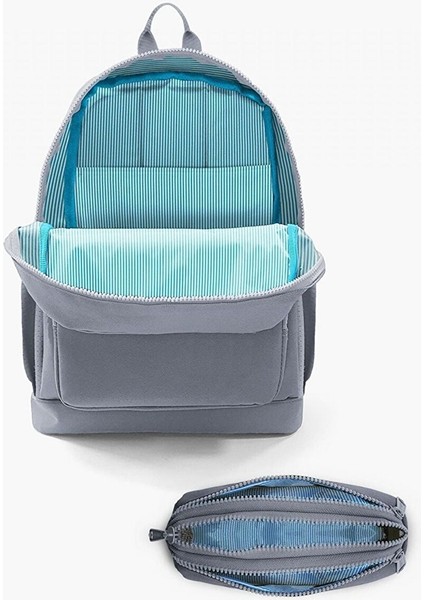 Kids Neon Pembe Su Yeşili Kalp Desenli 2'li Okul Çanta Seti - Kız Çocuk fırsatları