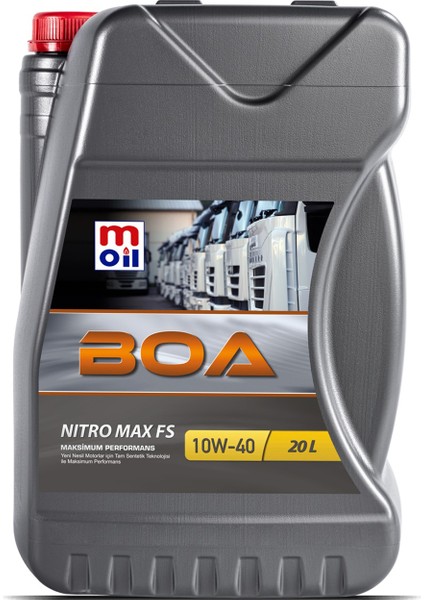 Boa Nitro Max Fs 10W-40 Motor Yağı 20 Lt