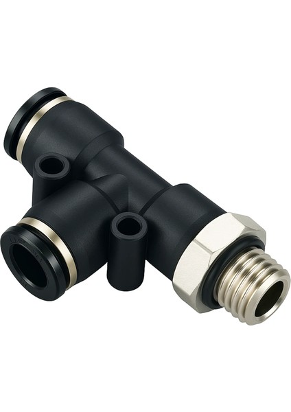 DPSTG06-03 Pnömatik Yan Bacak Te 3/8 - 6 (5'li Paket)