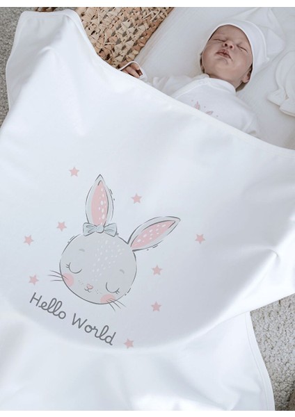 Organik 11'li Hastane Çıkışı - For Baby - Pembe Kulaklı Tavşan fırsatları