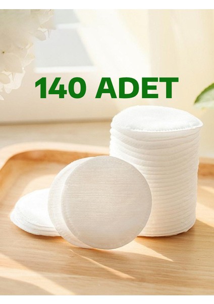 140 Adet Makyaj Temizleme Pamuğu Pedi
