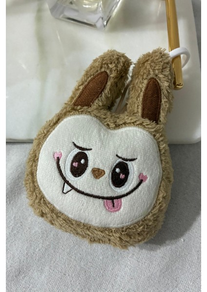Labubu Peluş Charm, Çanta Charm, Anahtarlık Süsü Kahve 13 cm fiyatları