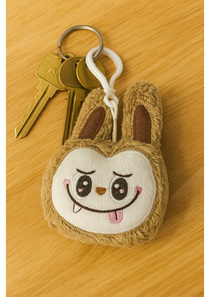 Labubu Peluş Charm, Çanta Charm, Anahtarlık Süsü Kahve 13 cm fırsatları