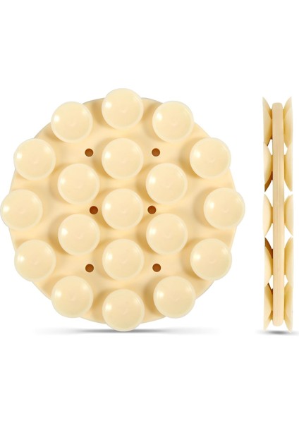 Çift Taraflı Vakumlu Telefon Tutucu, Yuvarlak Silikon Vakumlu Çok Işlevli Mobil Cihazlar Için Vantuz