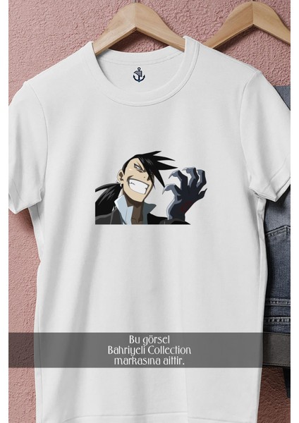 Oversize Ling Yao Edward Elric Fullmetal Alchemist 2 Tasarımlı Unisex T-Shirt fiyatları