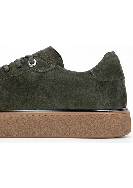 Erkek Hakiki Deri Haki Süet Sneakers & Spor Ayakkabı fırsatları