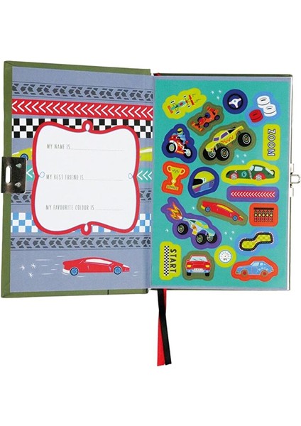 Floss & Rock Kokulu Kilitli Günlük / Cars fiyatları
