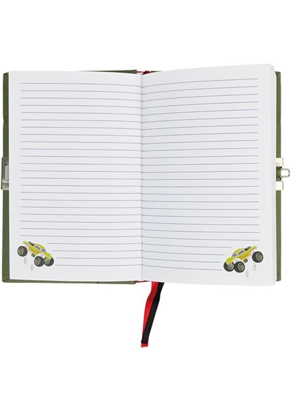 Floss & Rock Kokulu Kilitli Günlük / Cars modelleri