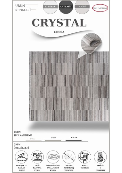 Crystal CR06A Salon Halısı fiyatları