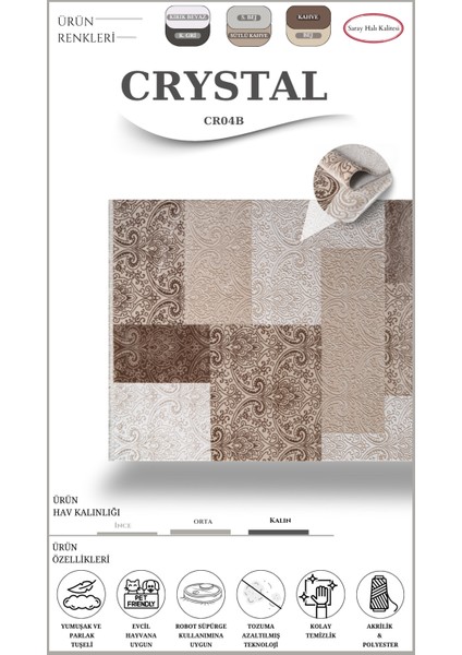 Crystal CR04B Salon Halısı fiyatları
