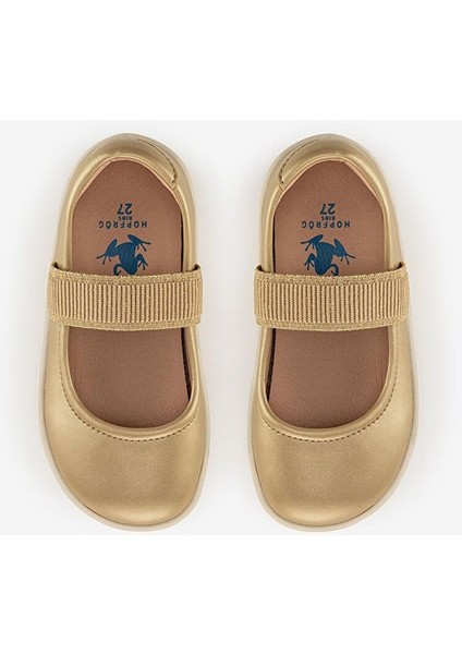 Smart Walker Mary Jane Altın Yıldız Barefoot Kız Babet Ayakkabı fiyatları