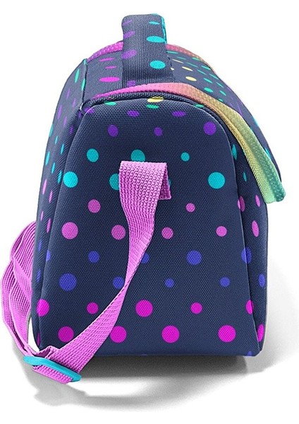 Kız Çocuk Beslenme Çantası - Thermo - Puantiyeli Lacivert modelleri