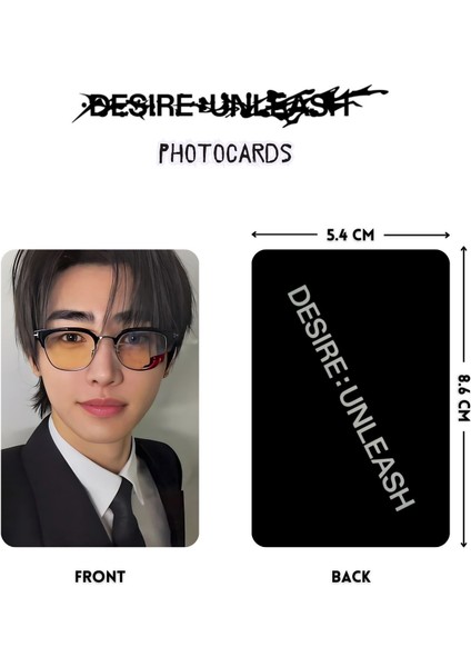 Enhypen Sunghoon '' Desıre : Unleash '' Photocards