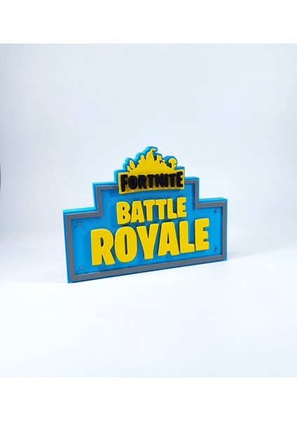 Fortnite Battle Royale 3D Logo Baskı fırsatları