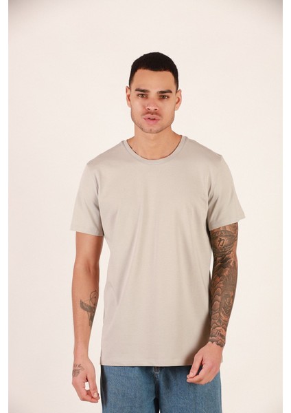 Siyah Beyaz Lacivert Gri Antrasit Relaxed Fit Pamuklu Erkek 5'li T-Shirt indirimleri