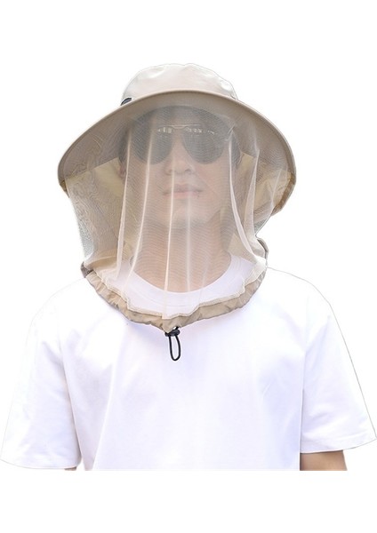 Örgü Maske Koruyucu Şapka Açık Hava Eğlence Balıkçı Şapkası Arıcılık Güneş Şapkası Yaz Nefes Alabilen Sivrisinek ve Böcek Önleyici Balıkçı Şapkası [iki Set] (Yurt Dışından)