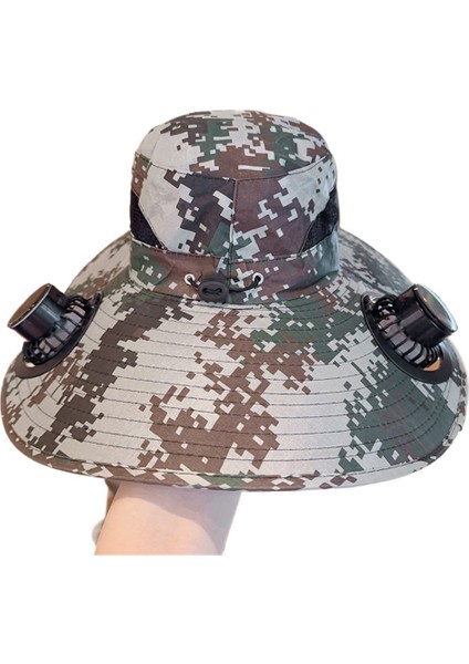 Erkekler Için Yaz Aylarında Açık Hava Dağcılık Balıkçılık Ultraviyole Işınlarına Karşı Koruma Sağlayan Büyük Siperlikli Güneş Koruyucu Balıkçı Şapkası Güneş Fanı Şapkası (Yurt Dışından)