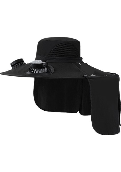 Erkekler Için Yaz Aylarında Yüksek Dayanıklılığa Sahip Güneş Fanı Şapkası Açık Hava Dağcılık Balıkçılık Şapkası Şal Boyun Koruma Çok Işlevli Güneş Şapkası (Yurt Dışından) indirimleri