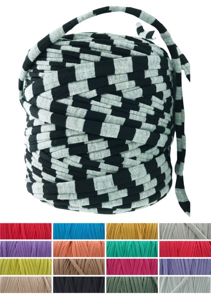 Desenli Penye Ip Büyük Boy 650 gr 130 mt PT021ACGRI