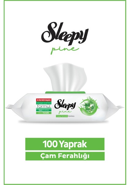 Pine Yüzey Temizlik Havlusu&mendili Çam Ferahlığı 100 Yaprak