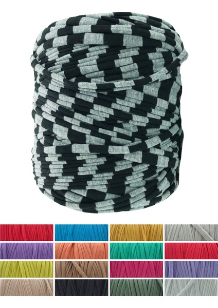 Desenli Penye Ip Büyük Boy 650 gr 130 mt PT021KYGRI