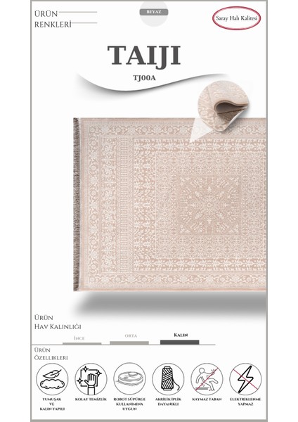 Klasik Salon Halısı Taıjı TJ00A fiyatları
