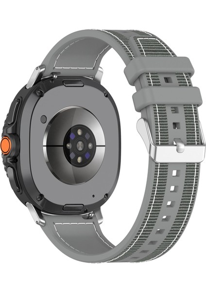 Zhstore-Samsung Galaxy Watch 8 40MM / 44MM Için Silikon Saat Kayışı (Yurt Dışından)