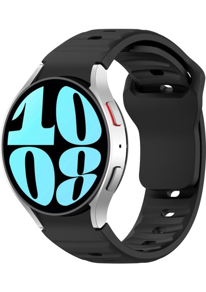Zhstore-Samsung Galaxy Watch Için Wave Silikon Kayış7 / 6 / 5 (Yurt Dışından)