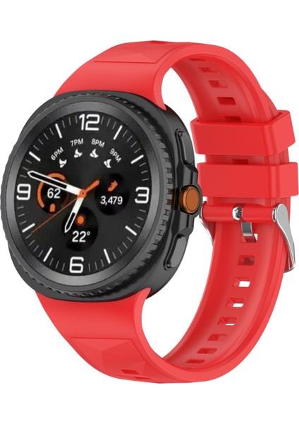 Zhstore-Samsung Galaxy Watch 8 40 / 44MM Için Silikon Saat Kayışı (Yurt Dışından)