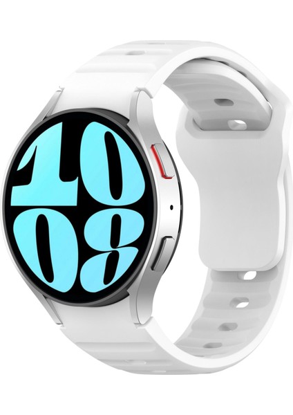 Zhstore-Samsung Galaxy Watch Için Wave Silikon Kayış7 / 6 / 5 (Yurt Dışından)
