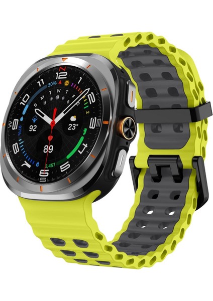 Zhstore-Samsung Galaxy Watch Ultra 47MM Için Silikon Saat Kayışı (Yurt Dışından)