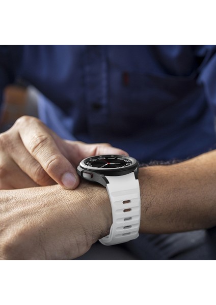 Zhstore-Samsung Galaxy Watch 7 / 6 / 5 / 4 Için Silikon Saat Kayışı (Yurt Dışından) indirimleri