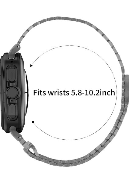 Zhstore-Samsung Galaxy Watch Ultra 47MM Için Manyetik Ste Kayış (Yurt Dışından) modelleri