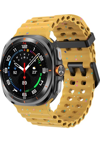 Zhstore-Samsung Galaxy Watch Ultra 47MM Için Silikon Saat Kayışı (Yurt Dışından)