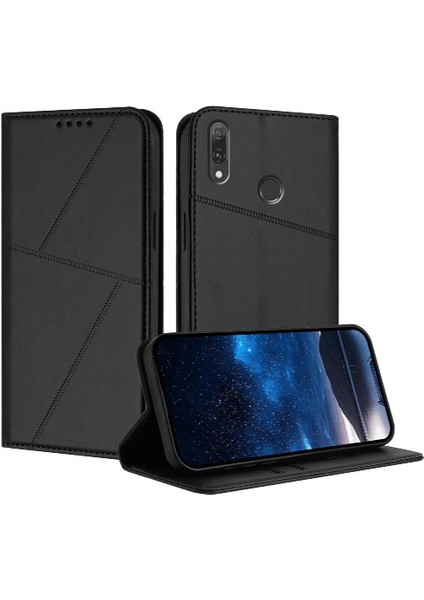 Huawei Y9 2019 Darbeye Dayanıklı Kapak Anti-Parmak Izi Mat Doku Için Kılıf (Yurt Dışından)