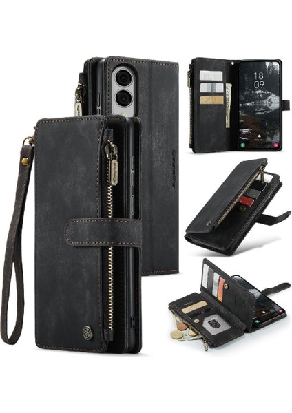 Kart Sahibi Sürücüler Lisansı ile Samsung Galaxy S25 Kenar Için Flip Case (Yurt Dışından)