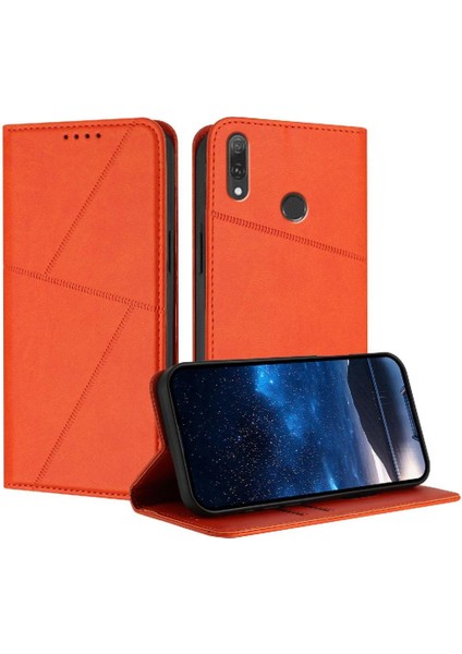Huawei Y9 2019 Darbeye Dayanıklı Kapak Anti-Parmak Izi Mat Doku Için Kılıf (Yurt Dışından)