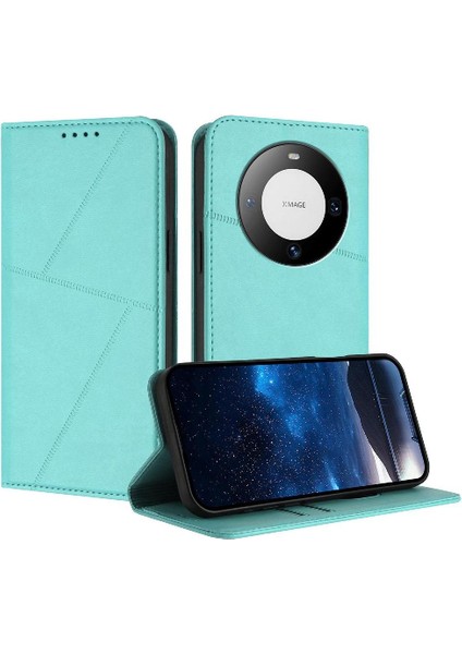Kart Yuvaları ve Kickstand ile Huawei Mate 60 Darbeye Dayanıklı Kapak Için Kılıf (Yurt Dışından)