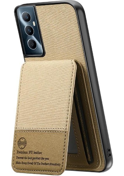 Realme C65 4g Darbeye Dayanıklı Cüzdan Rfıd Engelleme Deri Çanta Için Kılıf (Yurt Dışından) indirimleri