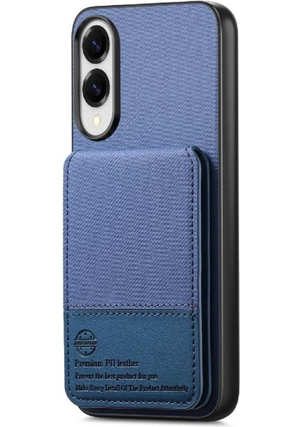 Samsung Galaxy S25 Kenar Deri Çanta Cüzdan Darbeye Dayanıklı Rfıd Için Kılıf (Yurt Dışından) fırsatları