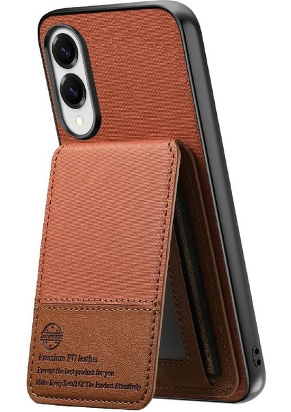 Samsung Galaxy S25 Kenar Deri Çanta Cüzdan Darbeye Dayanıklı Rfıd Için Kılıf (Yurt Dışından) fırsatları