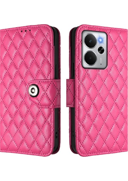 Realme 14 5g Bilek Şerit Darbeye Şık Koruyucu Kart Kapak Için Kılıf (Yurt Dışından)