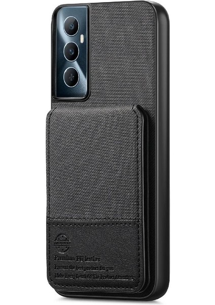 Realme C65 4g Darbeye Dayanıklı Cüzdan Rfıd Engelleme Deri Çanta Için Kılıf (Yurt Dışından) indirimleri