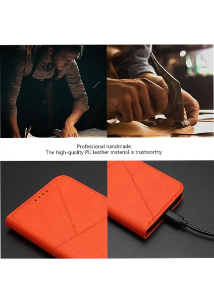 Kart Yuvaları ve Kickstand Mat ile Xiaomi Redmi Note 13 Pro 4g Için Kılıf (Yurt Dışından) modelleri