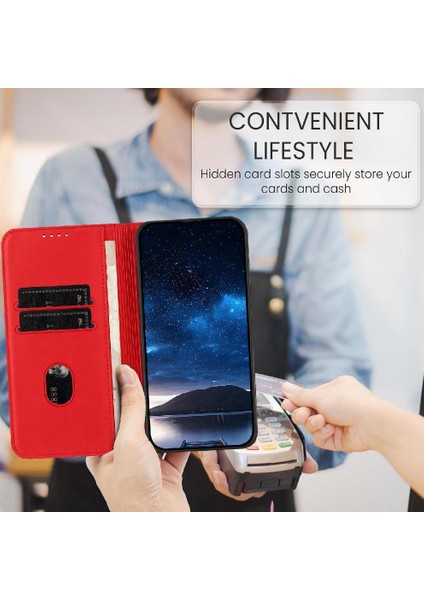 Kart Yuvaları ve Kickstand Mat ile Xiaomi Redmi Note 13 Pro 4g Için Kılıf (Yurt Dışından) modelleri