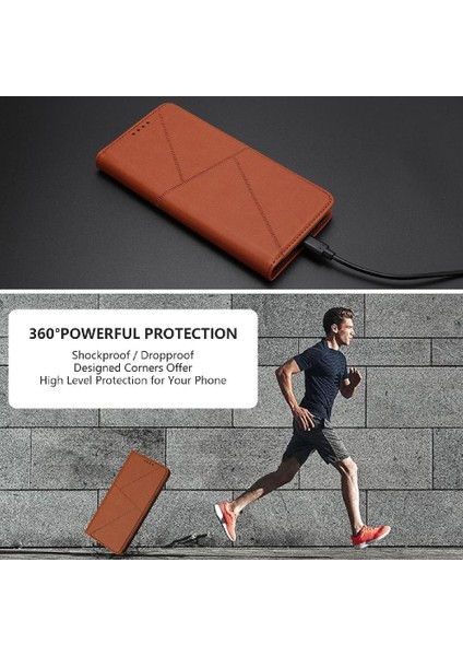 Kart Yuvaları ve Kickstand Mat ile Xiaomi Redmi Note 13 Pro 4g Için Kılıf (Yurt Dışından) modelleri