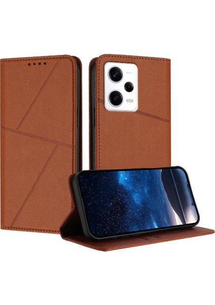 ile Xiaomi Redmi Note 12 Pro Plus Anti-Parmak Izi Mat Doku Için Kılıf (Yurt Dışından)