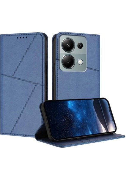 Kart Yuvaları ve Kickstand Mat ile Xiaomi Redmi Note 13 Pro 4g Için Kılıf (Yurt Dışından)