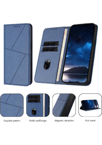 Kart Yuvaları ve Kickstand Mat ile Xiaomi Redmi Note 13 Pro 4g Için Kılıf (Yurt Dışından) modelleri