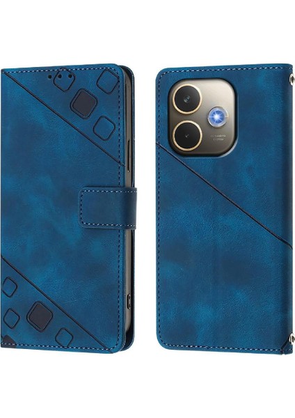 Oppo A5 Pro 4g Için Kılıf Manyetik Deri Kart Tutucu Cüzdan Kapak Çevirin (Yurt Dışından)